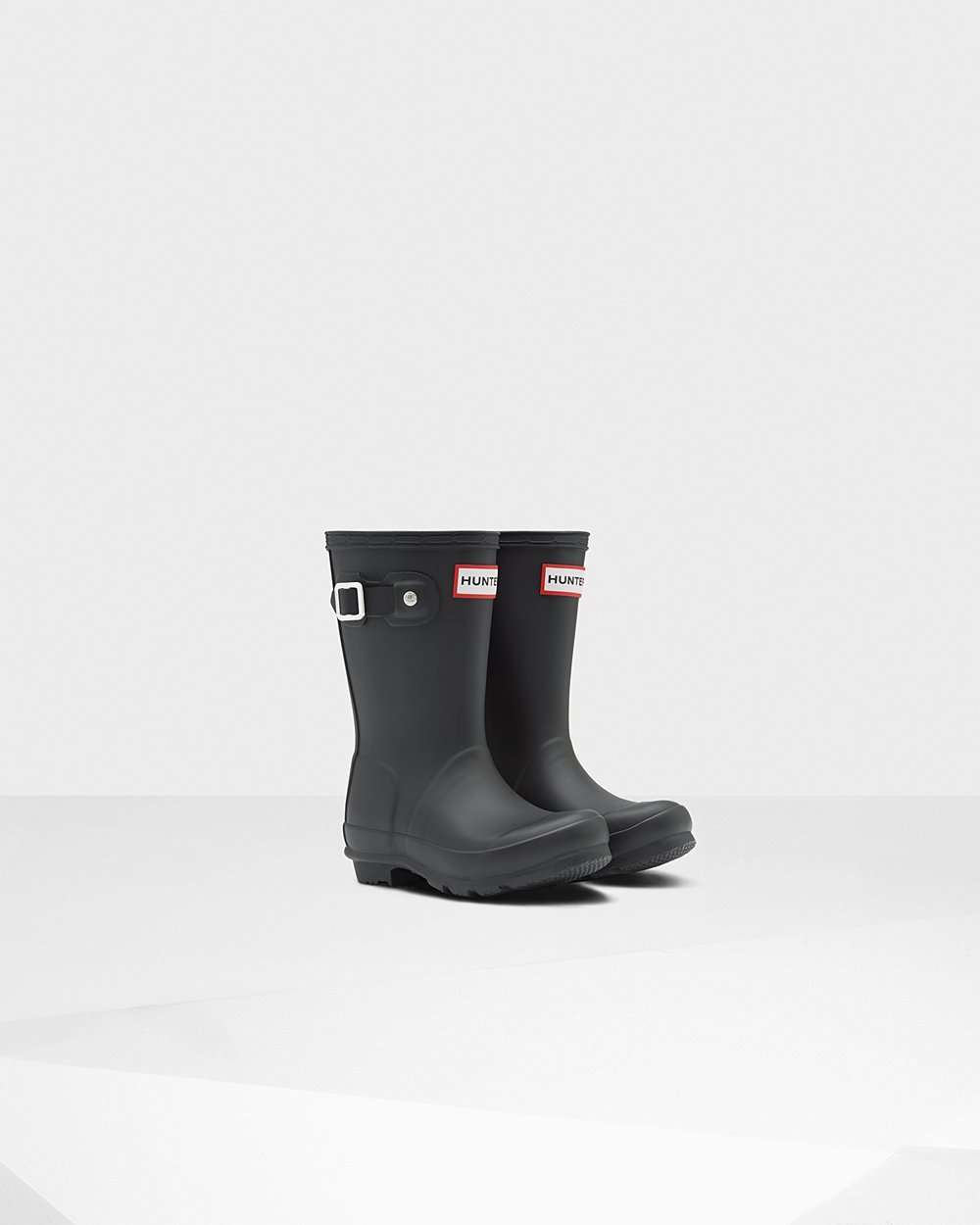 Kids Hunter Original Little | Rain Boots Black | NZ-8465-VFUO